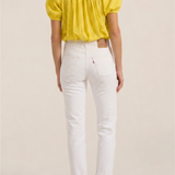 Citrus Puff Sleeve Maia Top