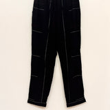 Sample - Navy Boucle Cadmus Pants