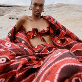 Arion Hand Dyed Silk Shirtdress