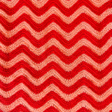 Cynthia Pink & Red Wave Hand Crochet Top with Shells