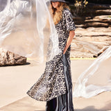 PRE-ORDER Priam Clover Print Caftan