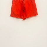 Sample - Red poplin shorts