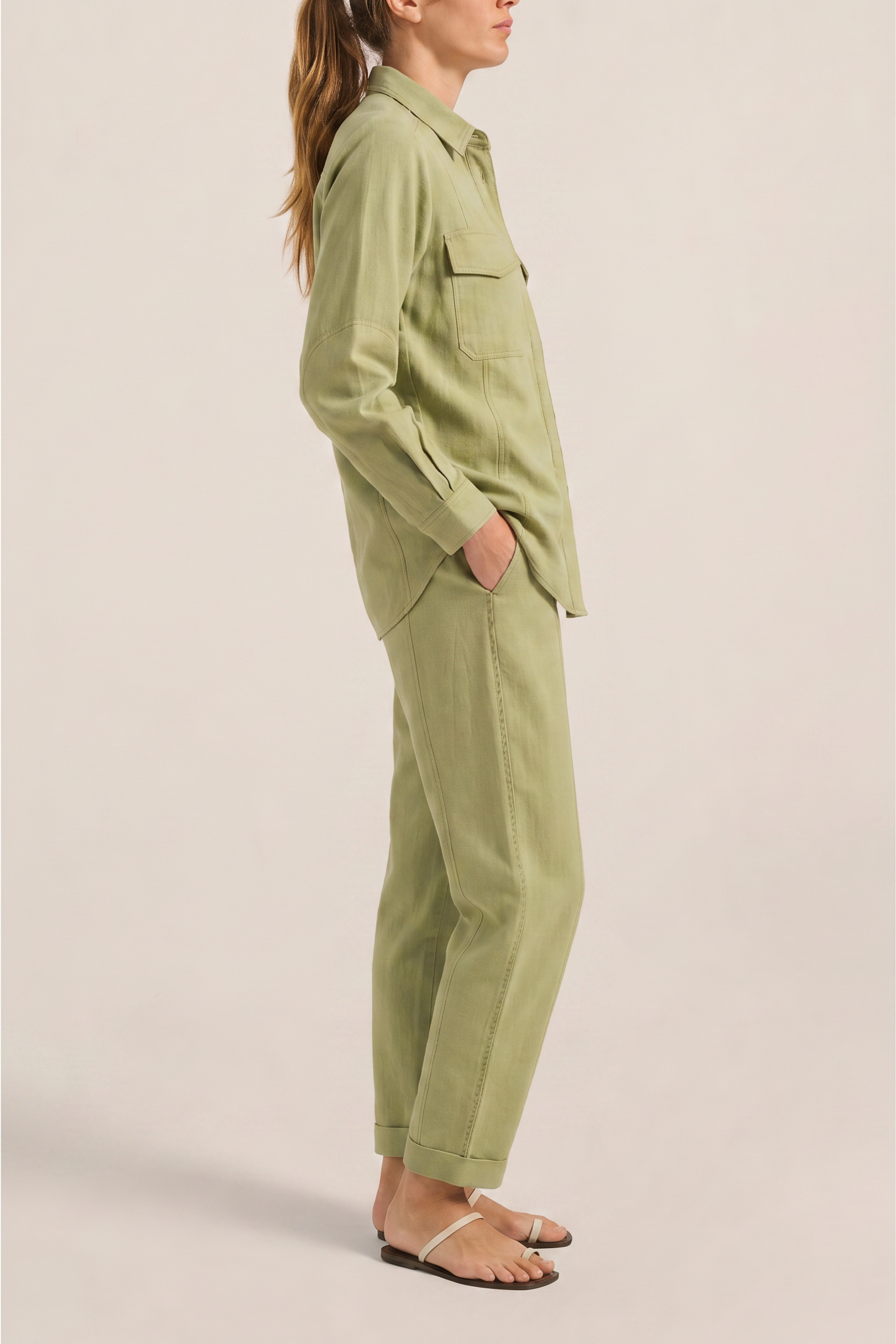 ILIO NEMA Paris Sage Shirt SIDE