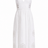 Sample - Myrtle White Poplin Lace Dress