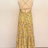 Sample - Yellow Batik Print Sundress