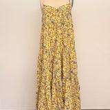 Sample - Yellow Batik Print Sundress