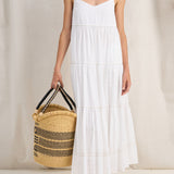 Artemis White Cotton Sundress