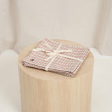 Blush Plaid Handloom Napkins