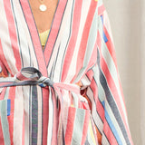 Ariane Bazaar Stripe Kimono Robe